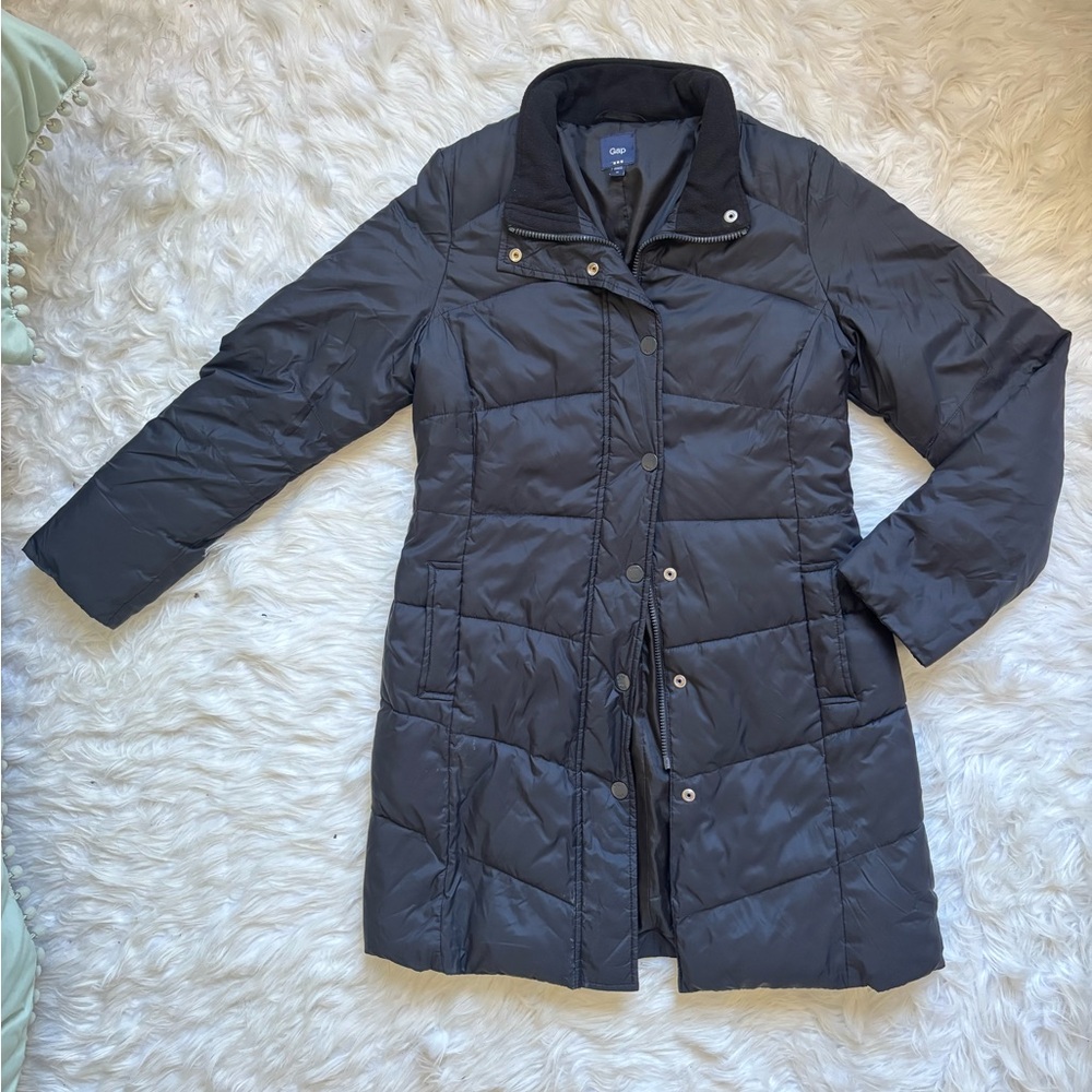 GAP Black Puffer Coat